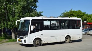 Автобус ПАЗ-320405-04 "Vector Next" (АТ 087 22). Покатушки по пригороду Барнаула.