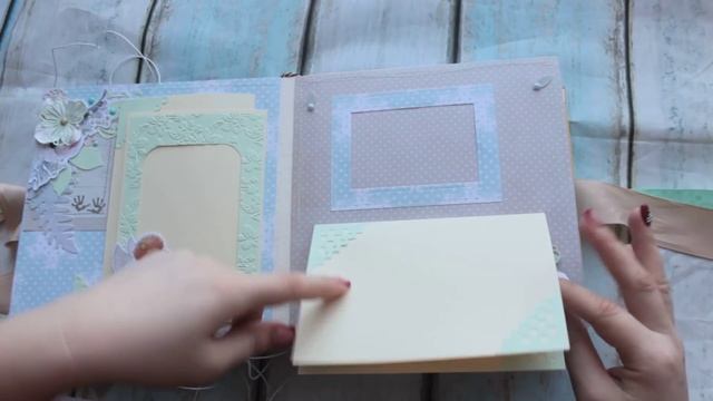 Альбом своими руками /Скрапбукинг /Нейтральный/Нежный смотреть онлайн