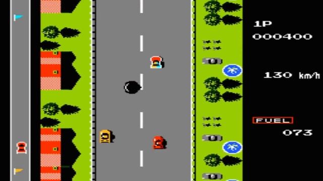 Road Fighter (Автогонки) смотреть онлайн