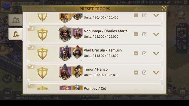 Game of Empires: Warring Realms - Best Heroes Combination смотреть онлайн