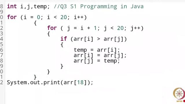 NPTEL PROGRAMMING IN JAVA : Online Programming test - Unproctored Exam Test - Session 1 смотреть онлайн