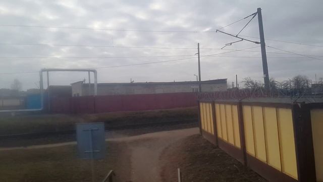 Прибытие поезда 662 Брест-Коммунары на станцию Орша смотреть онлайн