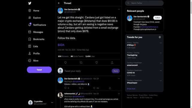 ADA МОЖЕТ ДОСТИГНУТЬ $10 В ДЕКАБРЕ 2021 ГОДА! смотреть онлайн