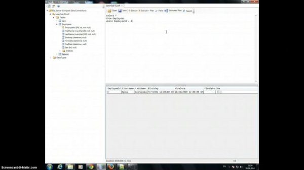 SQL Операторы select, from и where