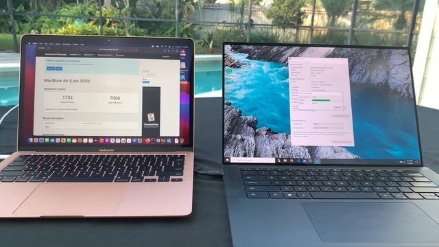 $1,300 MacBook Air M1 Beats $4,000 Dell XPS 15 on Geekbench смотреть онлайн