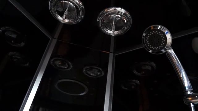 Душевая кабина EAGO DZ1000F11(12GH) R черная смотреть онлайн