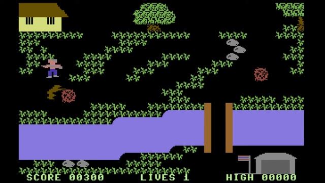 C64 Game: Jungle Jack смотреть онлайн