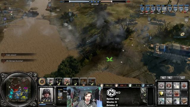 Hedgerow Hell! 3v3 Custom Map (Company of Heroes 2) смотреть онлайн