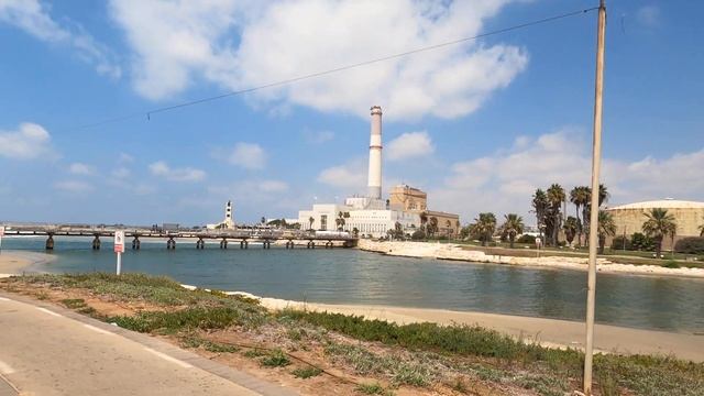 Порт Тель-Авива.Где река Яркон встречается с морем. ✌??Часть 1 смотреть онлайн