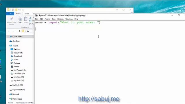 How To Take User Input In Python (Python 3.x) смотреть онлайн
