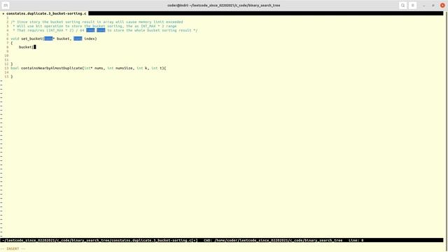 Leetcode -- Oral Mind: Contains Duplicate III by Bucket Sort in C code -- 20220807(Coding) - 1C/3 смотреть онлайн