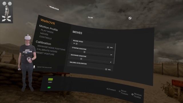VR controller free gaming - WalkOVR 1 node смотреть онлайн