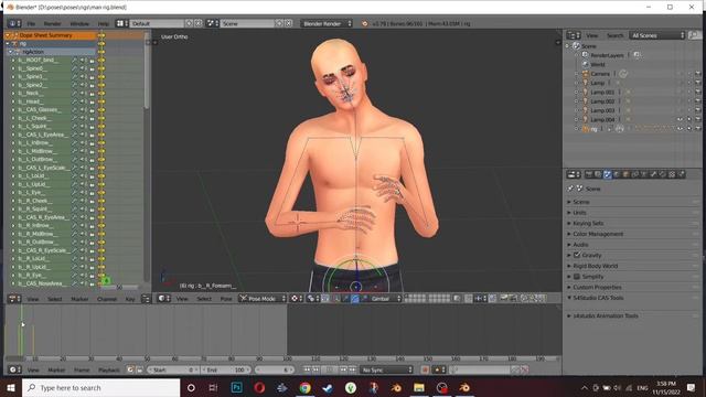 [TS4] Blender tutorial - animations смотреть онлайн