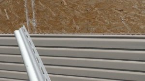 Монтаж сайдинга на ОСБ, часть 1