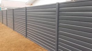 Забор из металлосайдинга