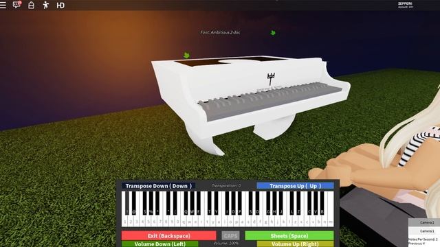 Melanie Martinez - Cake - Roblox Piano / Virtual Piano смотреть онлайн