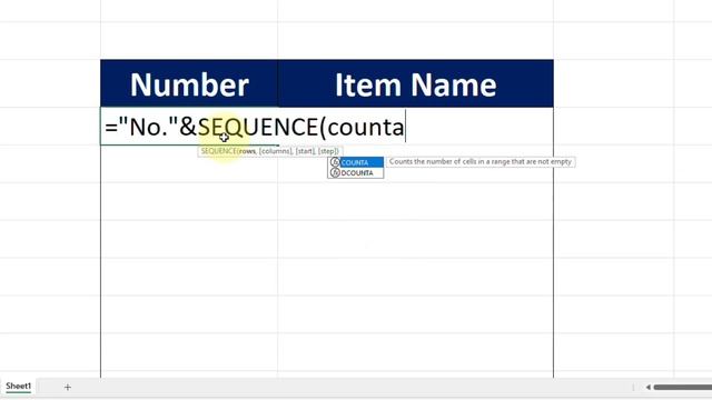 How to Add Dynamic Serial No in MS Excel || Excel Spreadsheet Formula || Sequence & Counta Formula смотреть онлайн