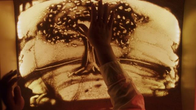 Рисование песком. Sand Art. смотреть онлайн