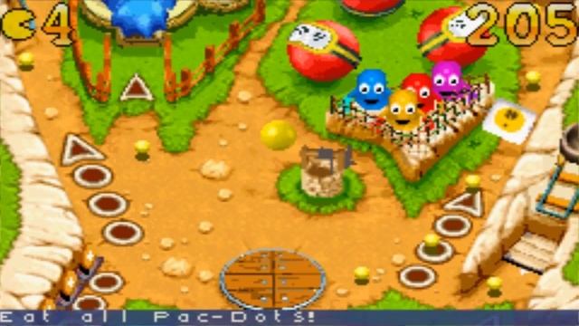Pac-Man Pinball Advance (GBA) - Gameplay Preview - 4K60FPS - Full Game смотреть онлайн