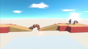 Who Can Cross an Unfinished Bridge - Animal Revolt Battle Simulator