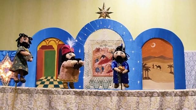 Рождественский спектакль воскресной школы "Одигитрия" "...Какая ночь!..." Детский театр "Ковчег" смотреть онлайн