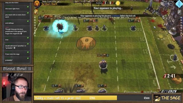 Blood Bowl 2 - Kislev (the Sage) vs Chaos Dwarves - Legendary Edition CCL G3 смотреть онлайн