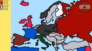 Альтернативная вторая мировая на карте