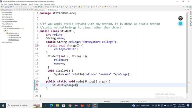 "Mastering Java Static Methods: Part 3 - Advanced Techniques" смотреть онлайн