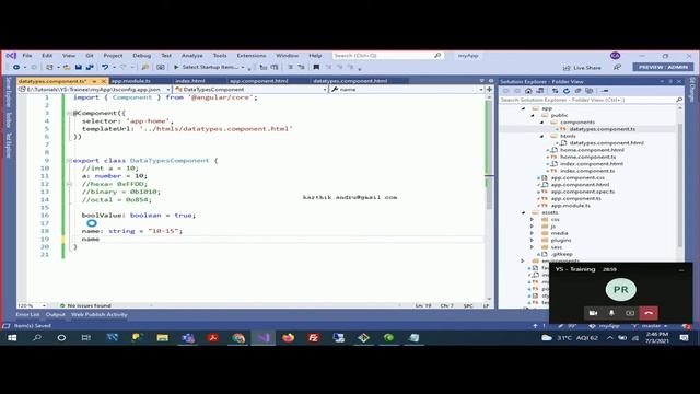 Day - 4 : Data Types in TypeScript смотреть онлайн