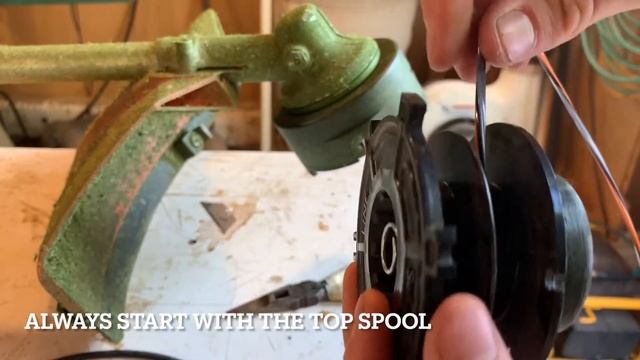 How To Re-string Stihl Autocut 25-2 Trimmer Head
