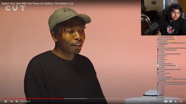 THIS IS THE REASON I DON'T HAVE A GIRLFRIEND - RACHITROO REACTS TO THE BUTTON смотреть онлайн