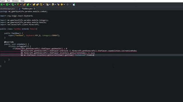 How to make your own Minecraft 1.8.8 Hack Client - Killaura and Fastbow (Part 4) смотреть онлайн