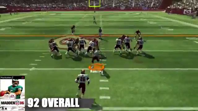 Clinton Portis Through the Years NCAA Football 2001 Madden 2012 смотреть онлайн