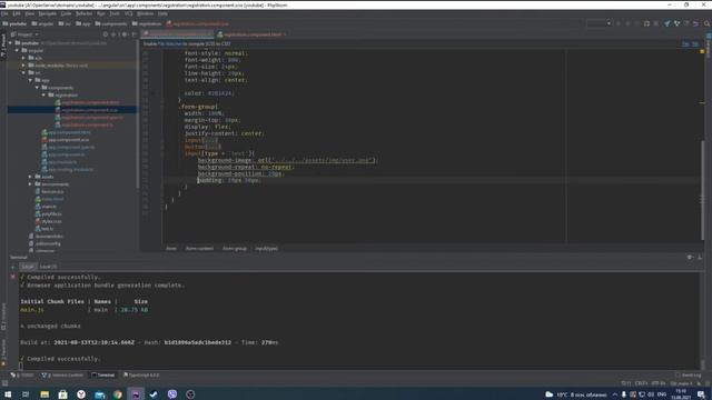 Разработка онлайн магазина Часть 2 (Вход регистрация Angular) смотреть онлайн