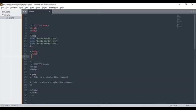 PHP in HTML: Intro & Embedding !!! #html5 #embedding смотреть онлайн