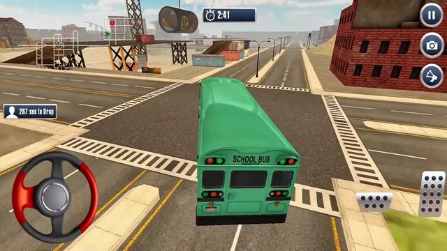 City School Bus Driver - Fun Bus Games! Android gameplay смотреть онлайн