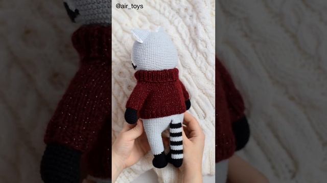 Amigurumi Crochet Pattern Raccoon Rick смотреть онлайн