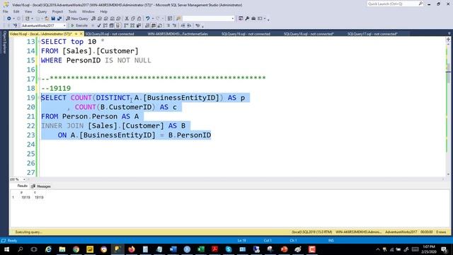 016 - Querying Data with Transact-SQL – INNER, LEFT, RIGHT, FULL JOIN смотреть онлайн