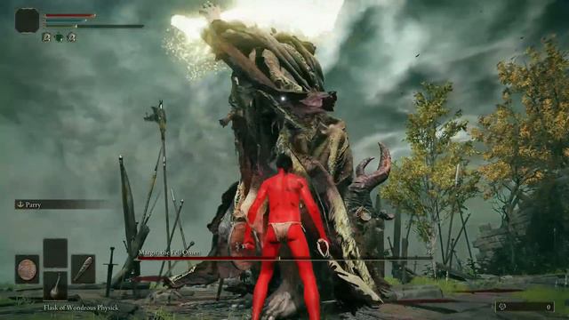 NO HIT Level 1 Wretch vs Margit, the Fell Omen (No damage / No weapon upgrades / Parry) [Elden Ring смотреть онлайн