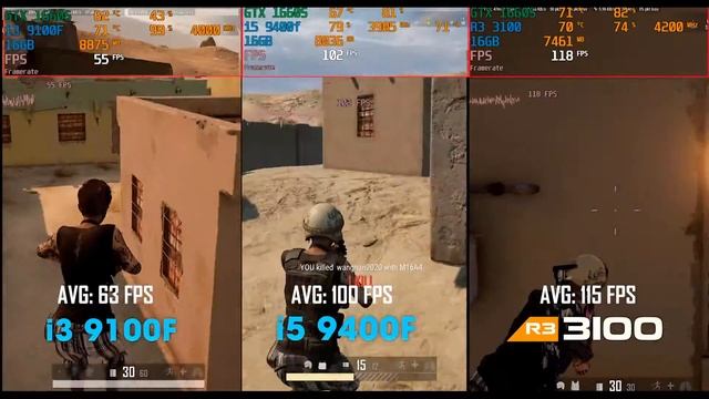 So sánh nhanh AMD Ryzen 3100, Intel i3 9100F và 9400F смотреть онлайн