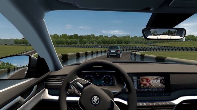 City Car Driving - Skoda Octavia L Normal Driving | CCD | Gameplay | G29