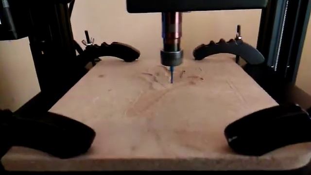 Creality CP01 engraving MDF смотреть онлайн