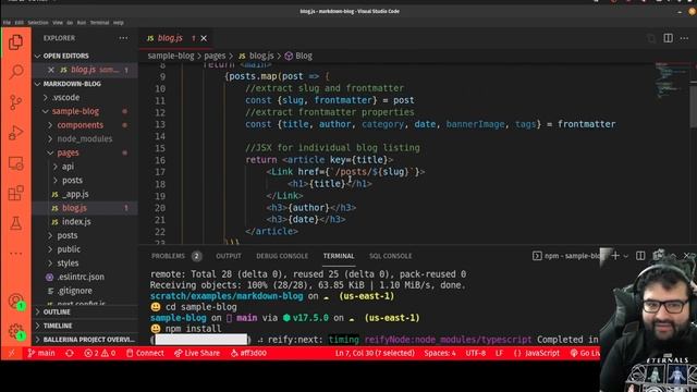 AM Coder - How to quickly make a markdown blog in 2022 (NextJS Template) смотреть онлайн