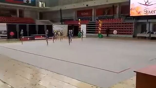 Выступление по эстетической гимнастике в Казани смотреть онлайн