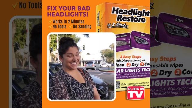 The Best Headlight Restoration Kit On The Market смотреть онлайн