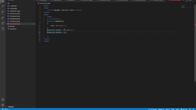 PHP : FILE OPERATION, FUNCTION, REGULAR EXPRESSION | 7-9 смотреть онлайн