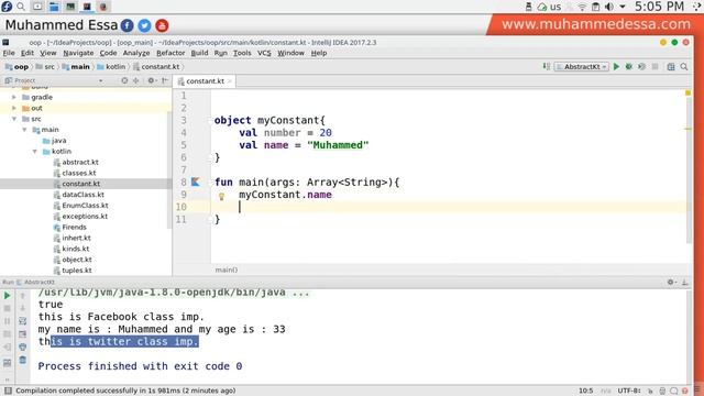 44 Kotlin Advance Constants смотреть онлайн