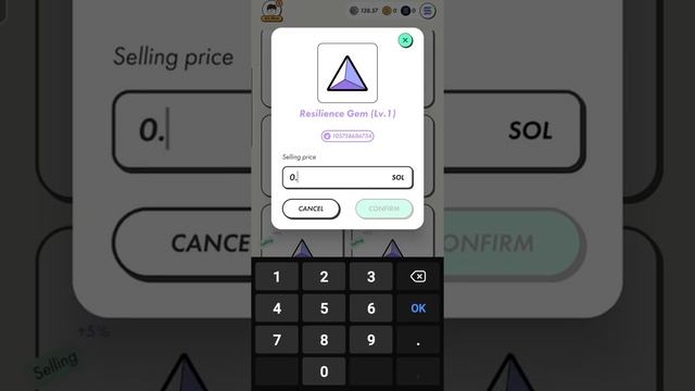 Как выставить на продажу и продать кристаллы gems в #stepn ? смотреть онлайн