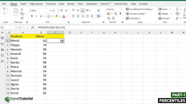 How to Use PERCENTILE and QUARTILE in Excel: A Step-by-Step Guide ??? смотреть онлайн