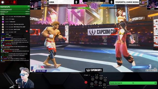 LIVE! CAPCOM CUP Finals w/ Fchamp lets go NA! смотреть онлайн